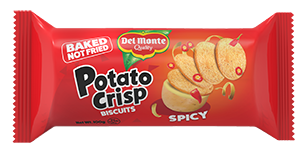 Del Monte Potato Crisp Biscuits - Spicy Flavor